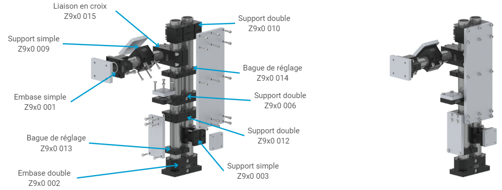 systeme-a-colonnes-modulaire-montage-complexe